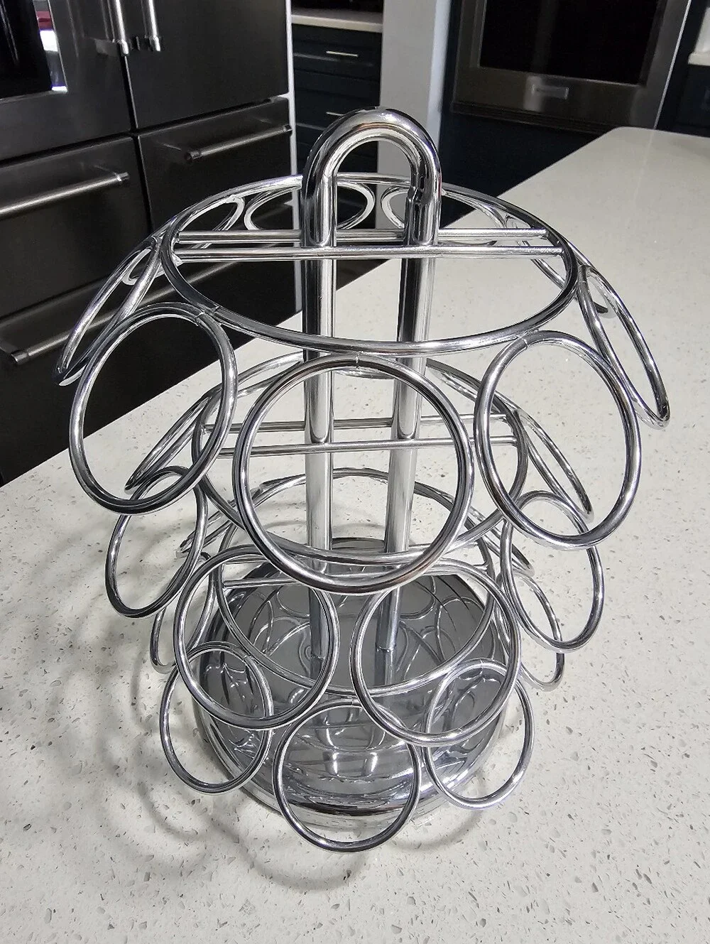 K Cup holder Holds 27 Pods Like New Spins for Keurig & Other Brand Coffee Pods